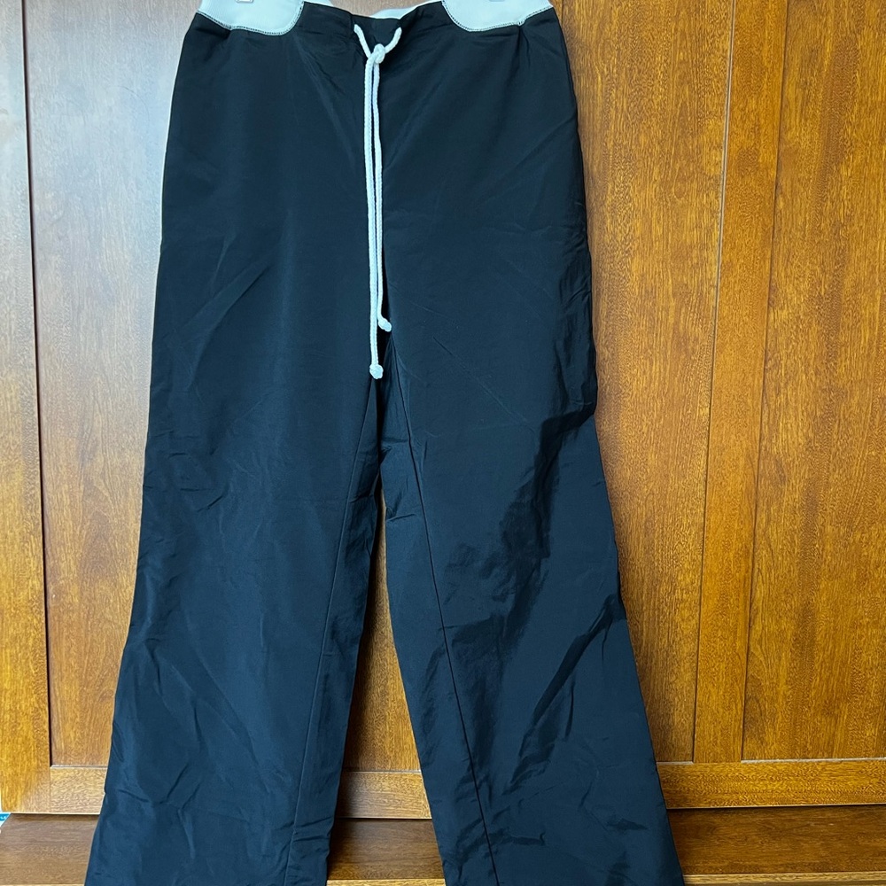 Pacer Women's Black Joggers with white Accents